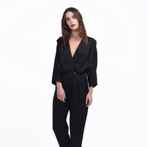 Classic long sleeves jumpsuit